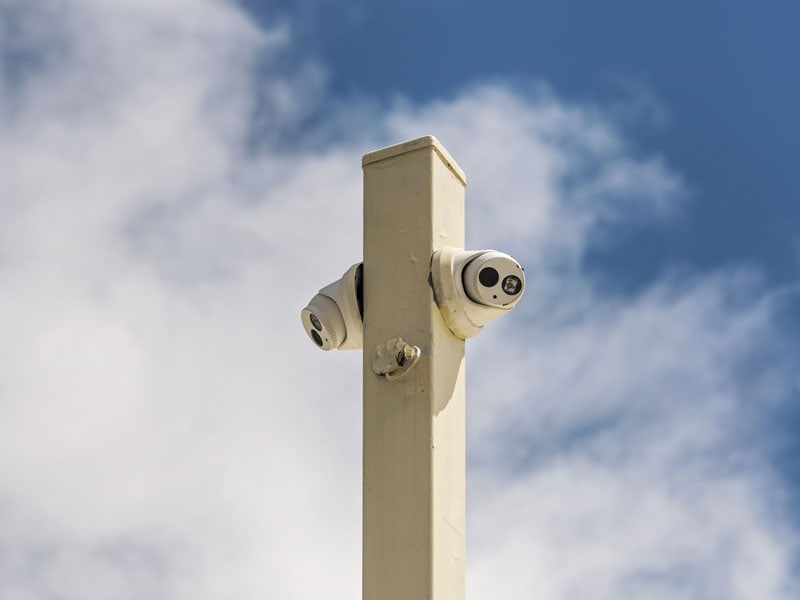 Surveillance Cameras at Storage Facility in Auckland